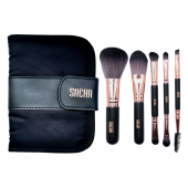 Rose Gold 5 Pc Brush Set